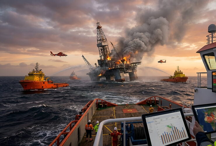 Offshore Blowout Insurance Case Study: How a Deepwater Disaster Led to $1–$1.5 Billion in Claims